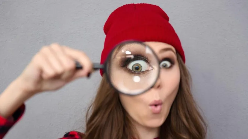 Observant eye detail